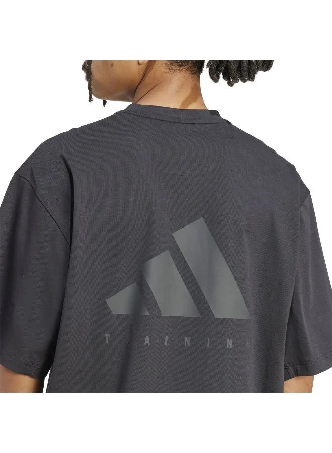 Adidas BLACK Oversize Tee Black T-Shirt (Short Sleeve) T-Shirts For Men for Men | Best Price UAE