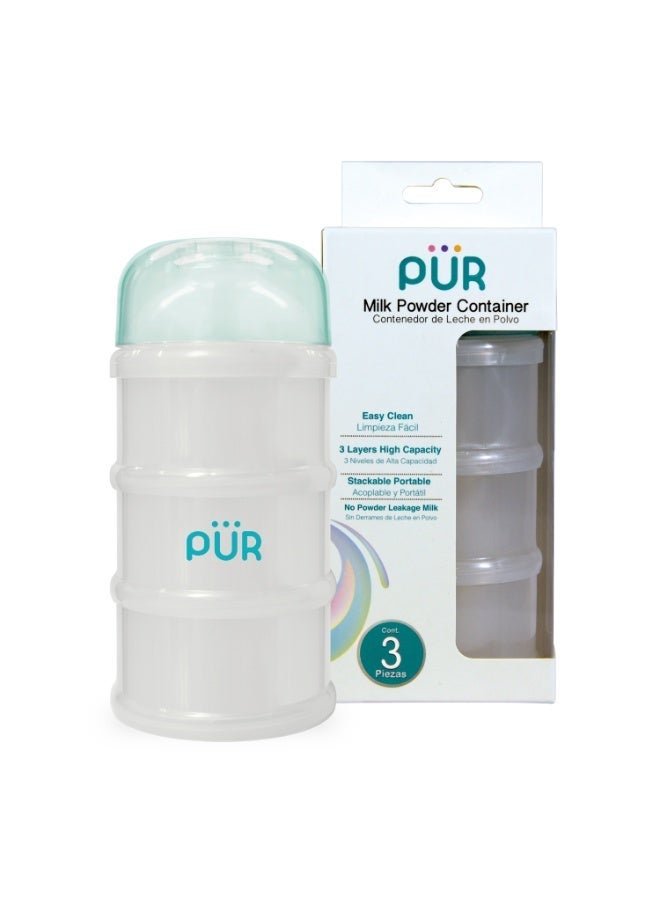 PUR brand Milk Powder Container - 3 Pcs - Image 3