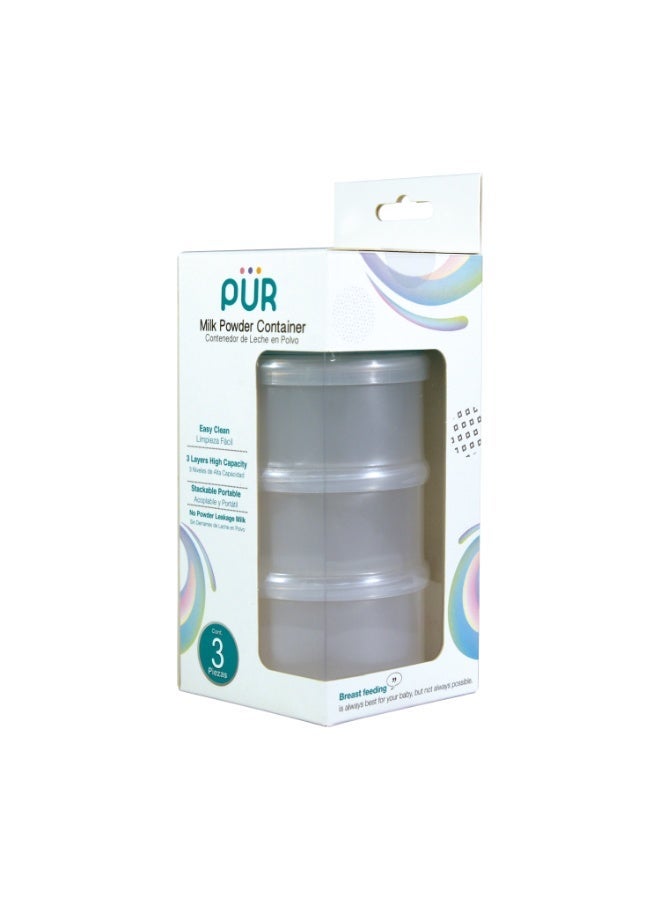 PUR brand Milk Powder Container - 3 Pcs - Image 4