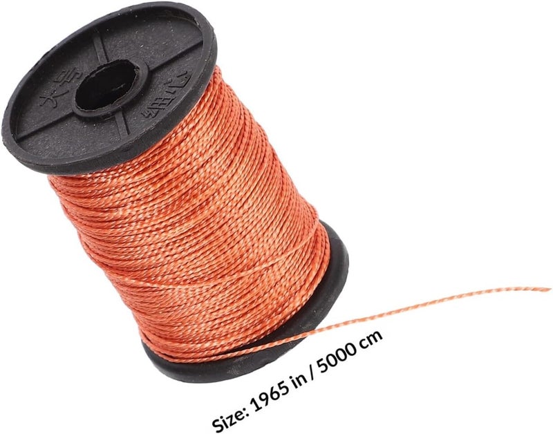 3 Rolls Heavy Duty Sewing Thread for Shoe Repair, Bookbinding, and Leather Craft, 50 Meters Each in Black, White, and Brown – Hand Sewing Accessories for DIY and Upholstery - Image 2