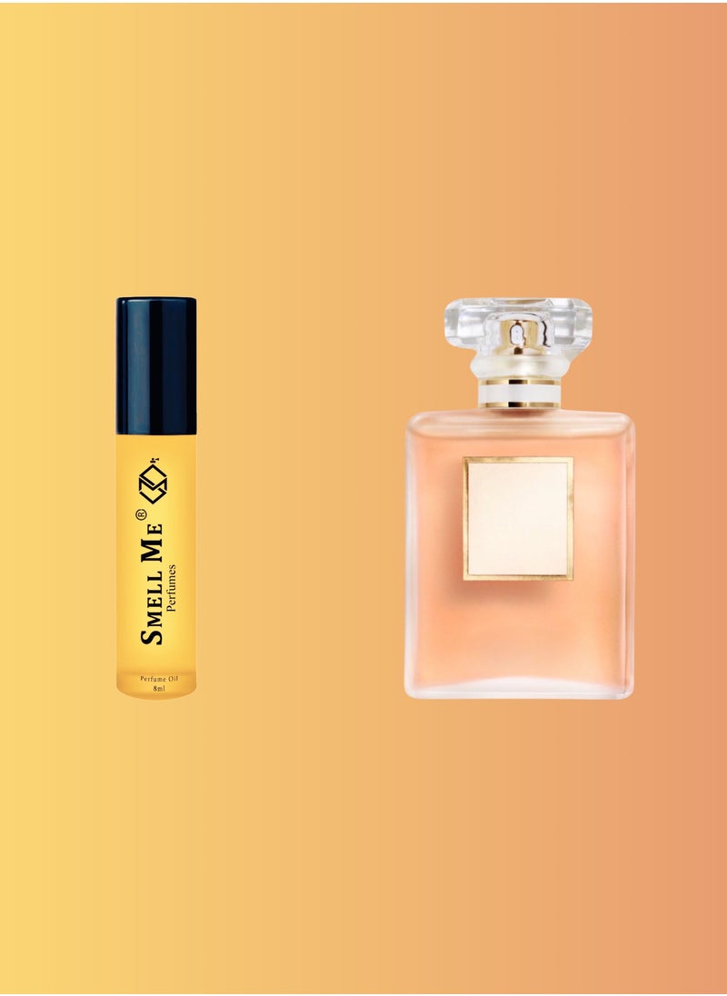 Smell Me - Smell Me Perfume Oil 141 French Perfume Fragrance Long Lasting Scent 8 ml Type Of CH COCO Mademoiselle - Image 1