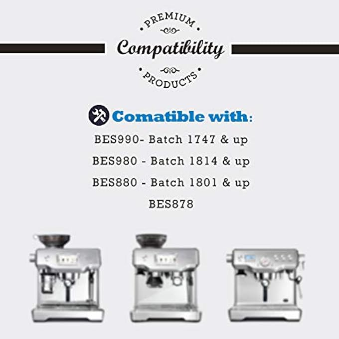 COFFILTRO. 4 Pack Replacement Water Filter Compatible With Breville Sage Claro Swiss For Oracle Barista Bambino Espresso Coffee Machine Part Bes008Wht0Nuc1 - Image 5
