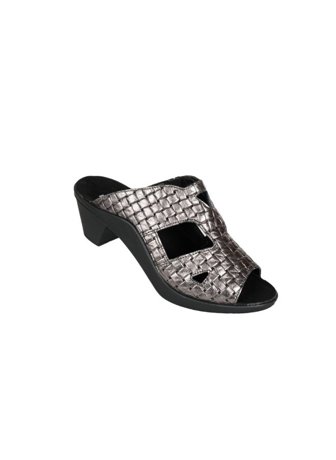 ROMIKA 117-370 Romika Ladies Mokasetta Sandals 27177 Platin - Image 1