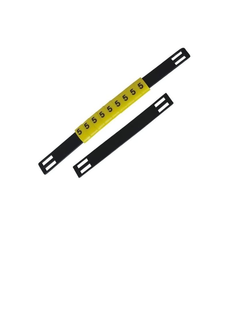 Generic High Quality PVC Cable Marker Strip Tie On Carrier Strip (MS-100) - Image 2