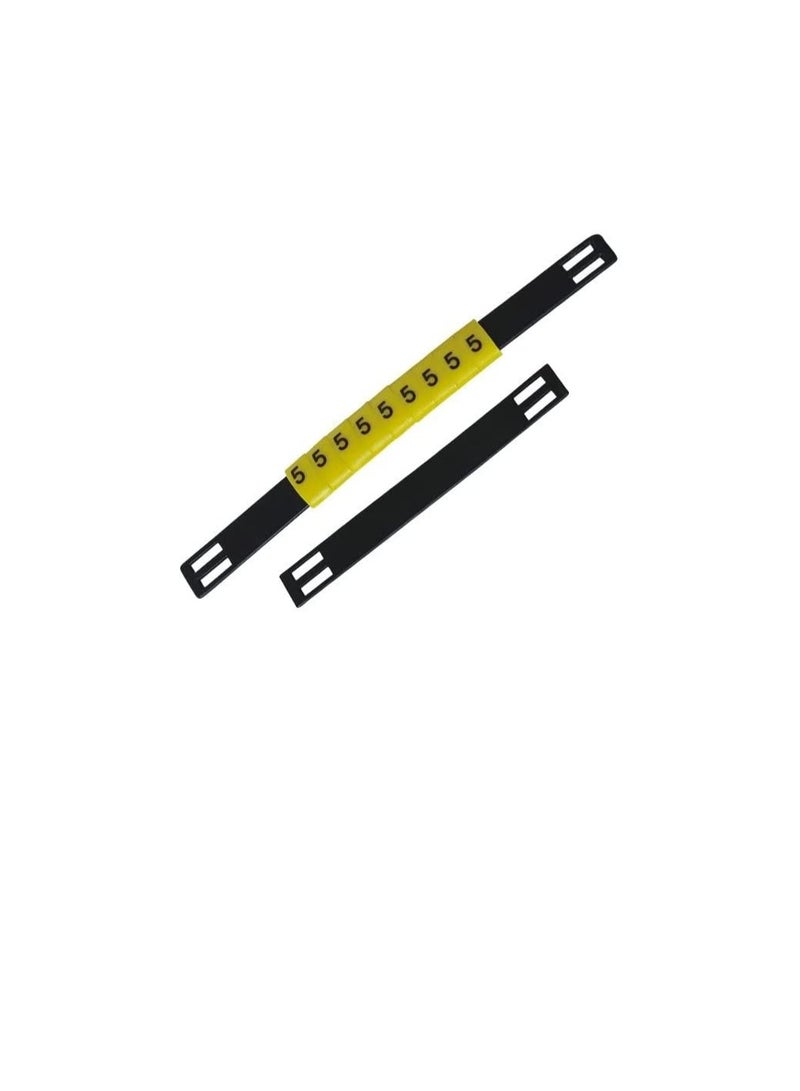 Generic High Quality PVC Cable Marker Strip Tie On Carrier Strip (MS-100) - Image 1