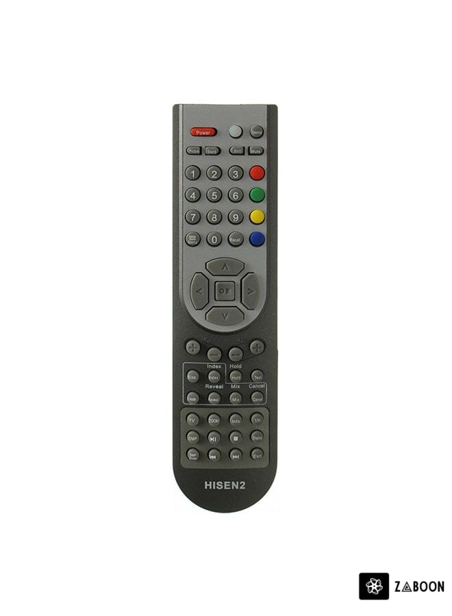 Zaboon Remote Control For Hisen2 Screen Black