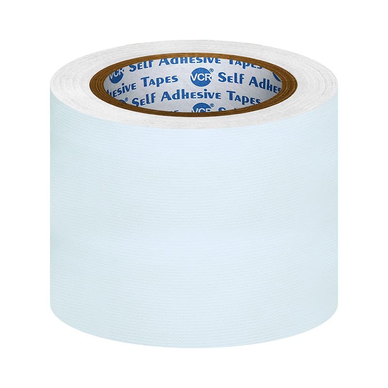 VCR White Duct Tape - 18 Meters in Length 96mm / 4" Width - 1 Roll Per Pack - Strong Book Binding Tape - Waterproof Heavy Duty Duct Tape - Image 5