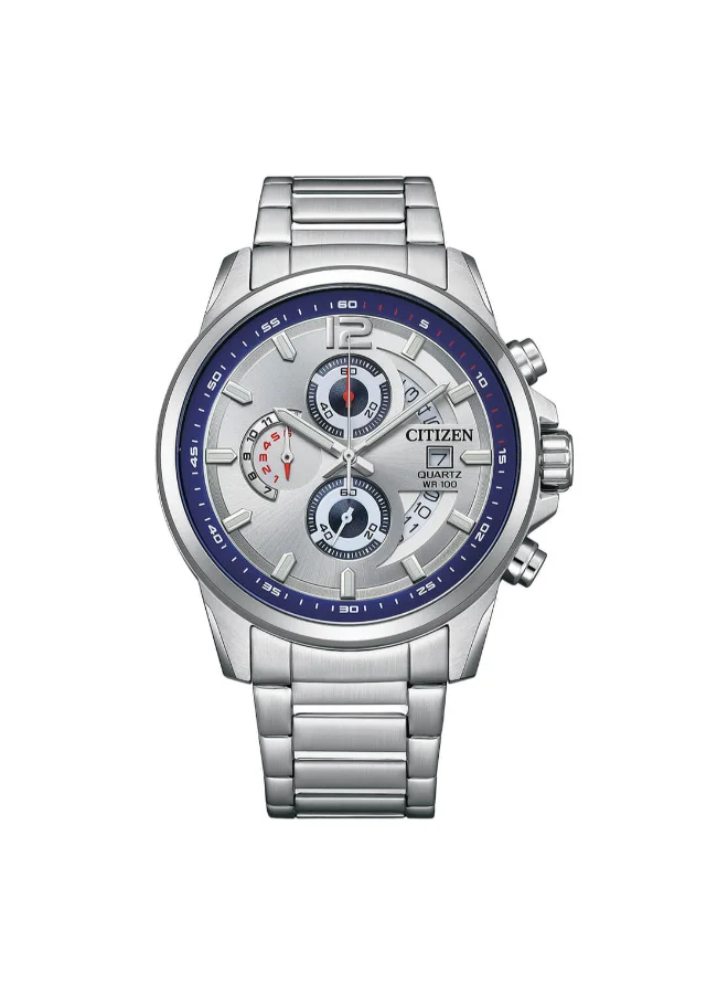 CITIZEN Men's Stainless Steel Strap QUARTZ MEN Watch AN3690-56B - 44 mm