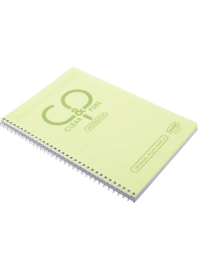 Yassin C&P Notebook, 100 Sheets A4 for Organized Notes, Journaling, and Schoolwork - Image 2