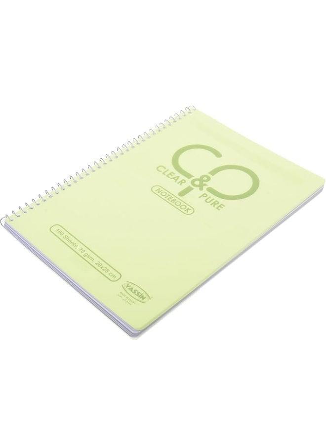 Yassin C&P Notebook, 100 Sheets A4 for Organized Notes, Journaling, and Schoolwork - Image 1