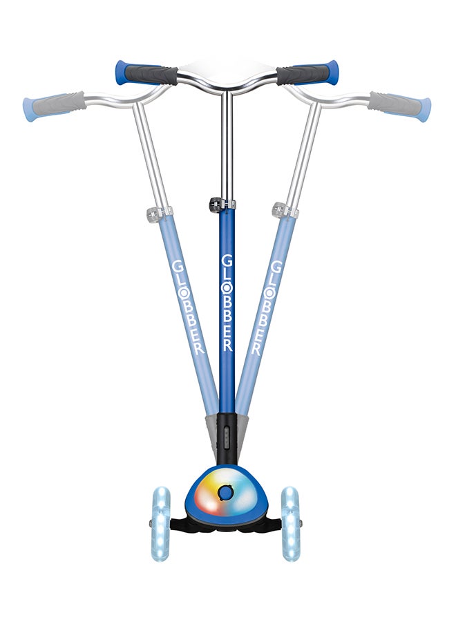 Globber Elite Prime Lights Scooter - Navy Blue - Image 4