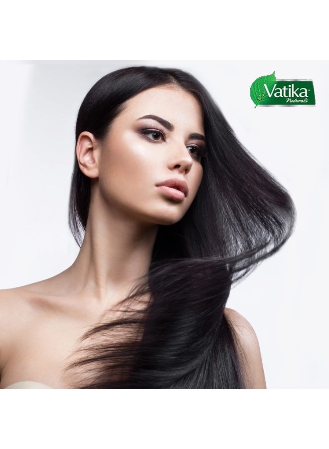 Vatika Naturals Cactus Enriched Hair Oil - Hair Fall Control & Strengthening - Nourishes Scalp & Roots - Reduces Breakage & Promotes Healthy, Thick Hair - for Stronger, Fuller Hair - 300ml - Image 2