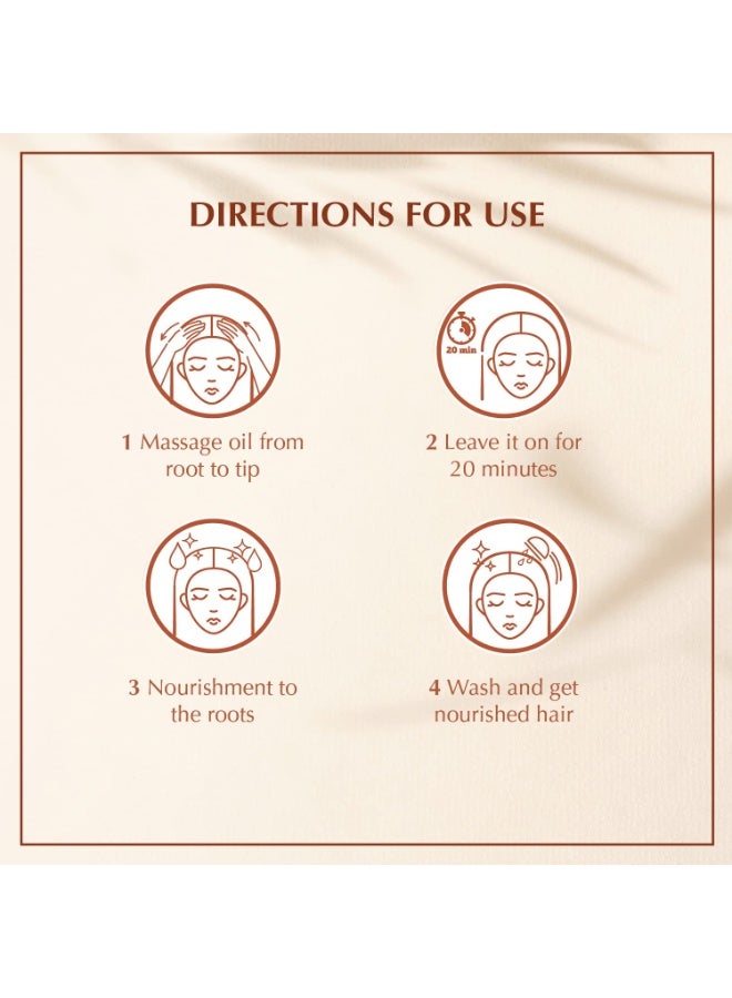 Vatika Naturals Cactus Enriched Hair Oil - Hair Fall Control & Strengthening - Nourishes Scalp & Roots - Reduces Breakage & Promotes Healthy, Thick Hair - for Stronger, Fuller Hair - 300ml - Image 3