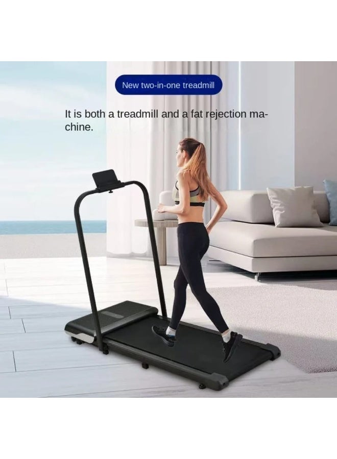 ICON 2-in-1 Foldable Treadmill with Crazy Fit Vibration Plate & Side Massage | Running & Walking Machine | Adjustable Incline | 8 Shock Absorbers | 110kg Capacity - Image 5
