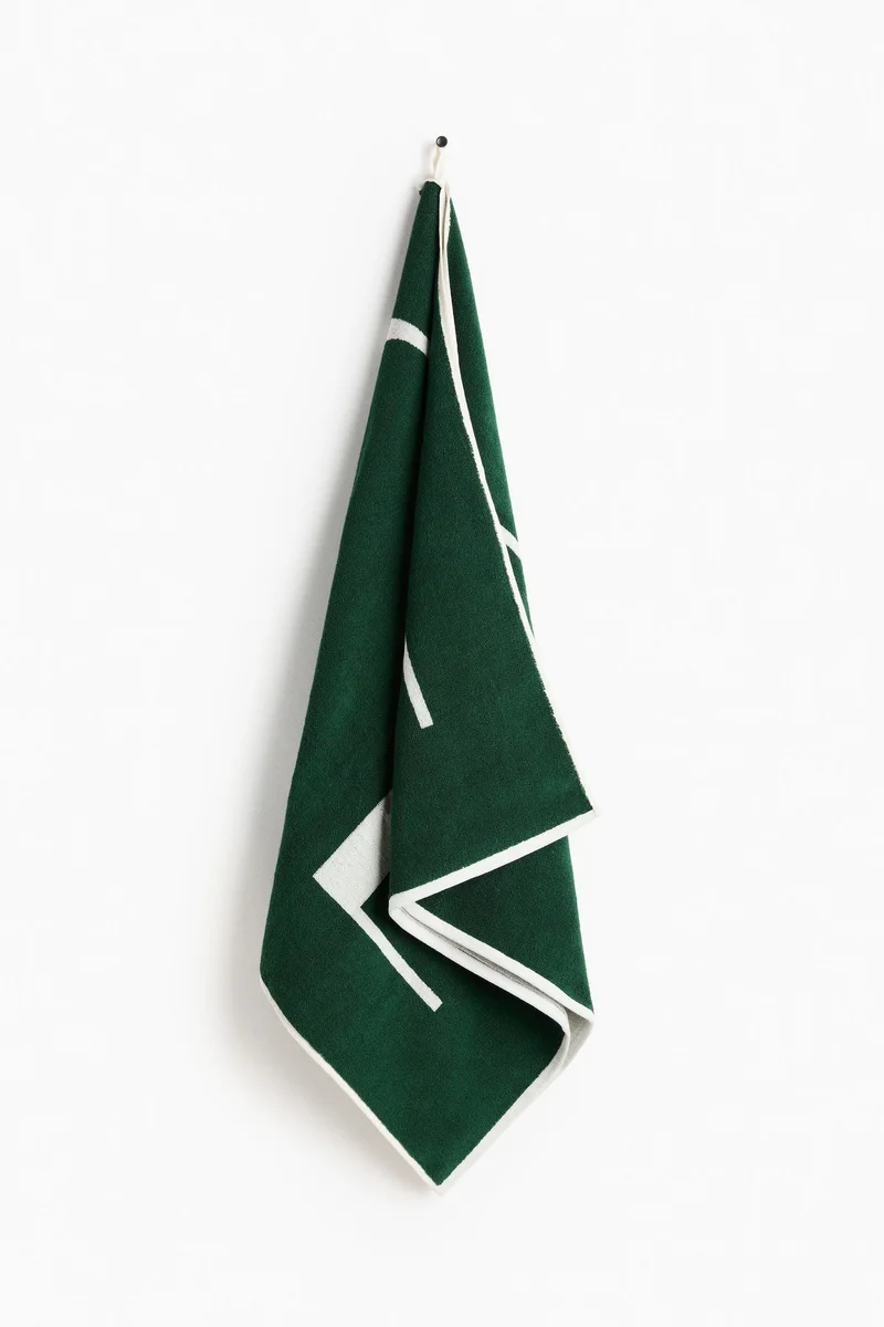 H&M Text-motif cotton beach towel