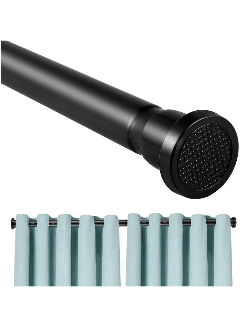 INSIJAM Shower Curtain Pole No Drilling No Rust Telescopic Shower Rail Shower Curtain Pole Extendable for Bathroom Kitchen Door Room Divider Net Voile Curtain - Image 1