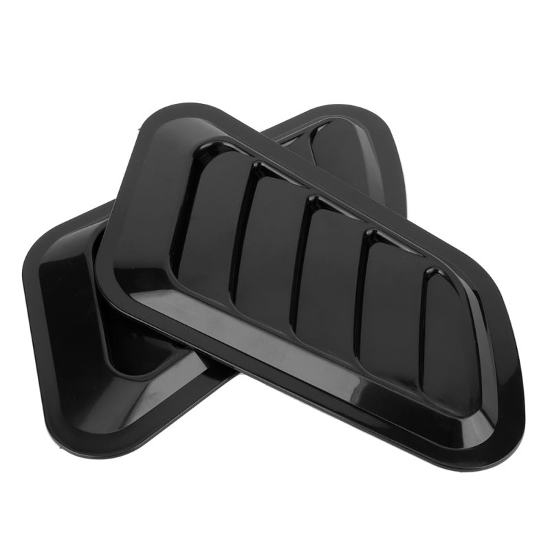 Hood Vent Decorative Turbo Intake - High Quality ABS Material Air Intake Cover for Universal Car Styling - Image 5