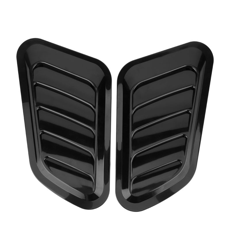 Hood Vent Decorative Turbo Intake - High Quality ABS Material Air Intake Cover for Universal Car Styling - Image 4