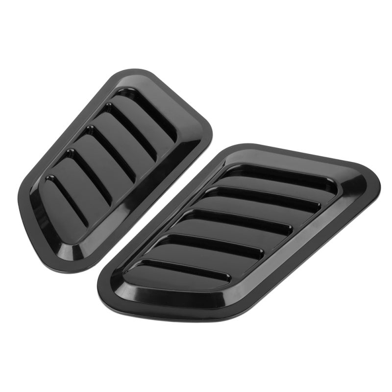 Hood Vent Decorative Turbo Intake - High Quality ABS Material Air Intake Cover for Universal Car Styling - Image 3