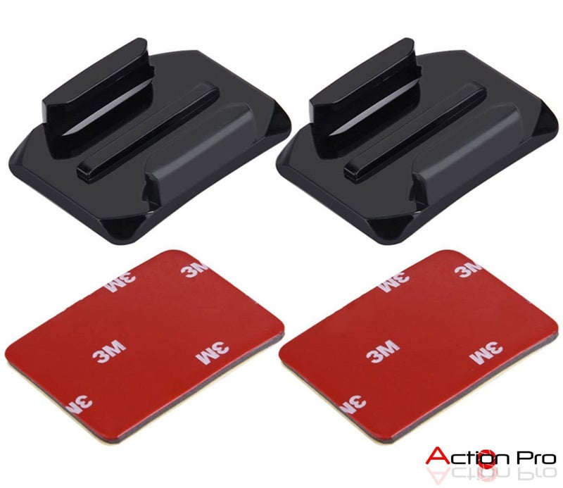 Action Pro 3M Curve Adhesive Sticky Mount Compatible with GoPro-13/12/11/10/9/8/7/6/5/4/3+/3/SJCAM/Yi/ 4K Eken Noise Play and Other Action Cameras - Image 4