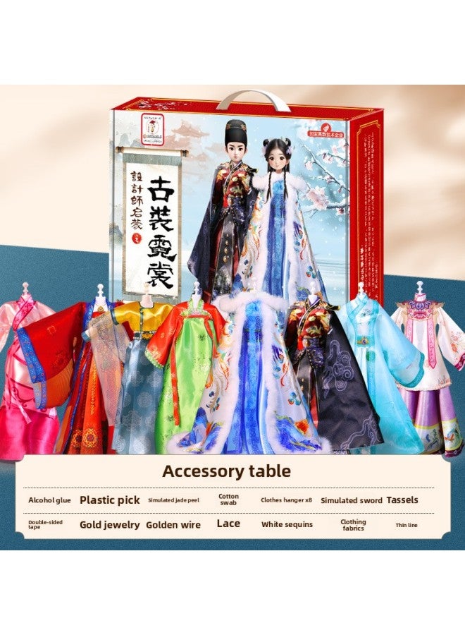 Science Experiment Small Making Children's Handmade Educational Toys Student Suit Material Bag Boys And Girls Steam-Color:Ancient Clothing And Clothes  - Image 1