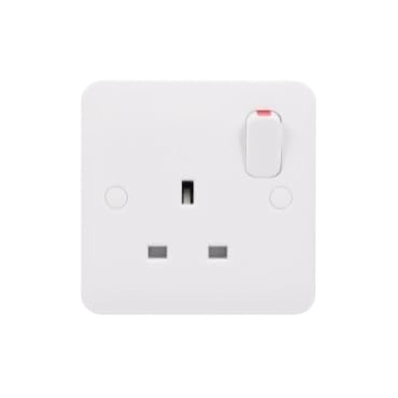 Schneider Electric Lisse DP Switched Socket - 13A - White