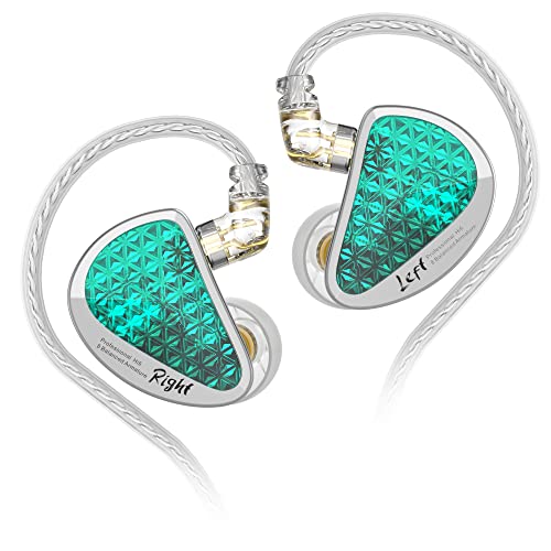 Kinboofi KZ AS16 PRO in Ear Headphone,8 BA Units on Each Side Wired Earphone with PCB Electronic Frequency Division HiFi IEM Earbuds, KZ Stage Monitor Earphone HiFi Earbuds Headphone (Cyan, No Mic)… - Image 1