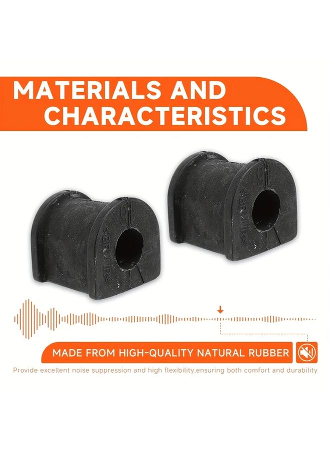 K90551 48815 10090 Rear Stabilizer Sway Bar Bushing Set of 2 for Japanese SUV 1995 2010 - Image 4
