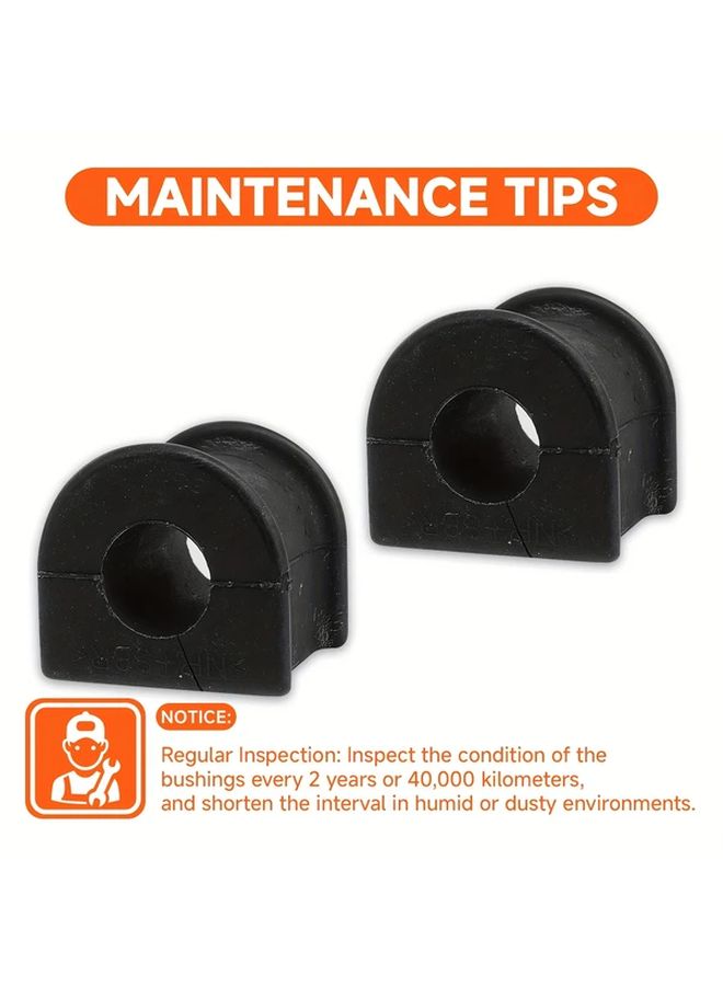 K90551 48815 10090 Rear Stabilizer Sway Bar Bushing Set of 2 for Japanese SUV 1995 2010 - Image 5