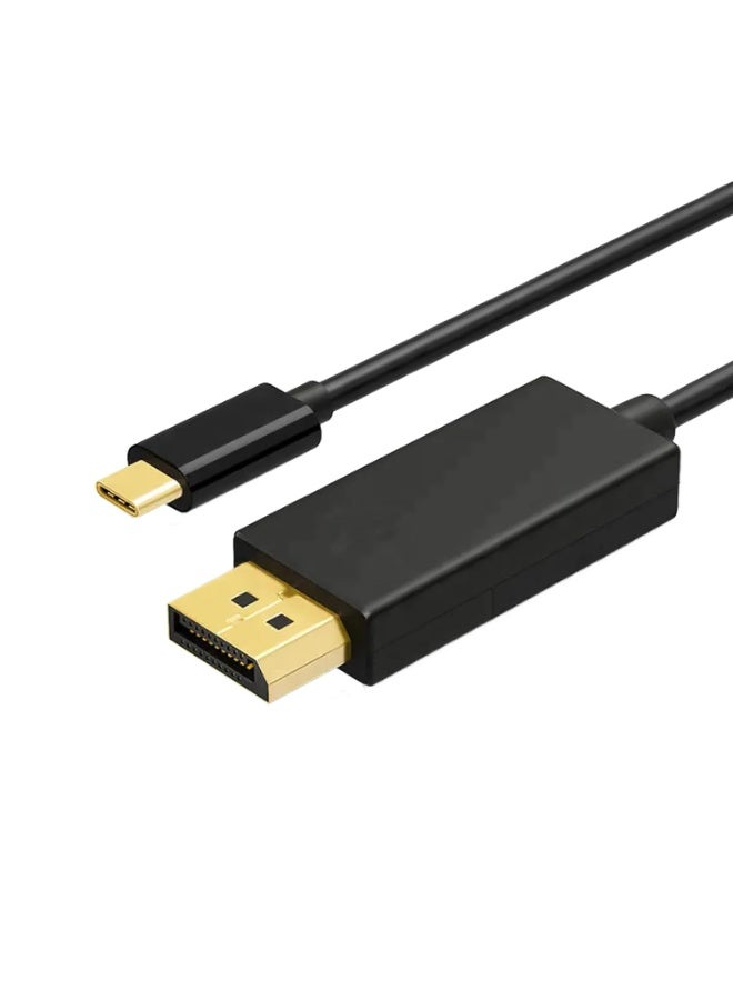 كيبل USB-C إلى منفذ عرض – 1.8 متر عملي وسهل الاستخدام – يدعم 4K عند 60Hz للاستخدام اليومي - Image 1