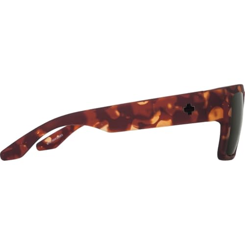 Spy Optic Cyrus Sunglasses, Soft Matte Camo Tort/Happy Gray/Green, 1.5 mm - Image 2