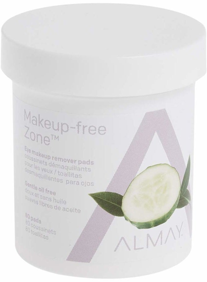 Almay Oil Free Gentle Eye Makeup Remover Pads, Oil Free Micellar, Hypoallergenic, Cruelty Free, Fragrance Free, Ophthalmologist Tested, 80 Pads (Packaging May Vary) - Image 4