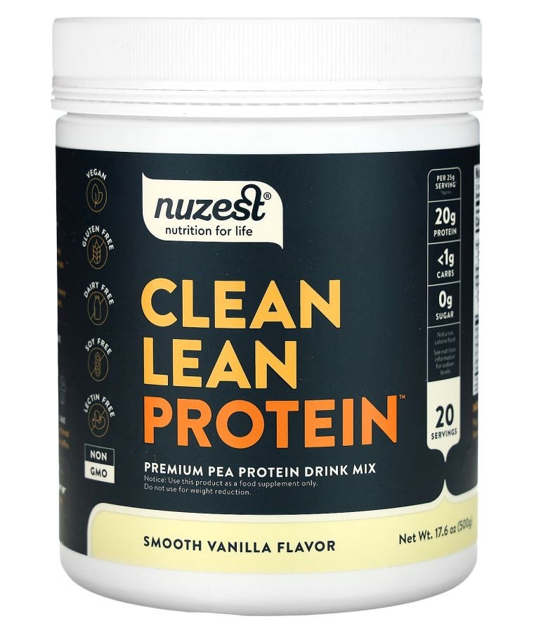 Nuzest Clean Lean Protein Smooth Vanilla 17.6 oz (500 g)