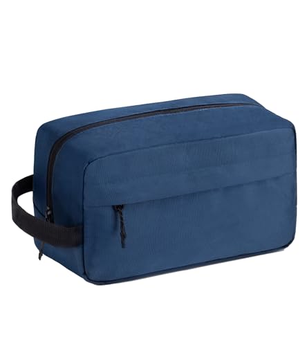Vorspack Travel Toiletry Bag for Men Hanging Toiletries Bag Water Resistant Travel Bag for Toiletries Accessories Navy Blue - Image 2