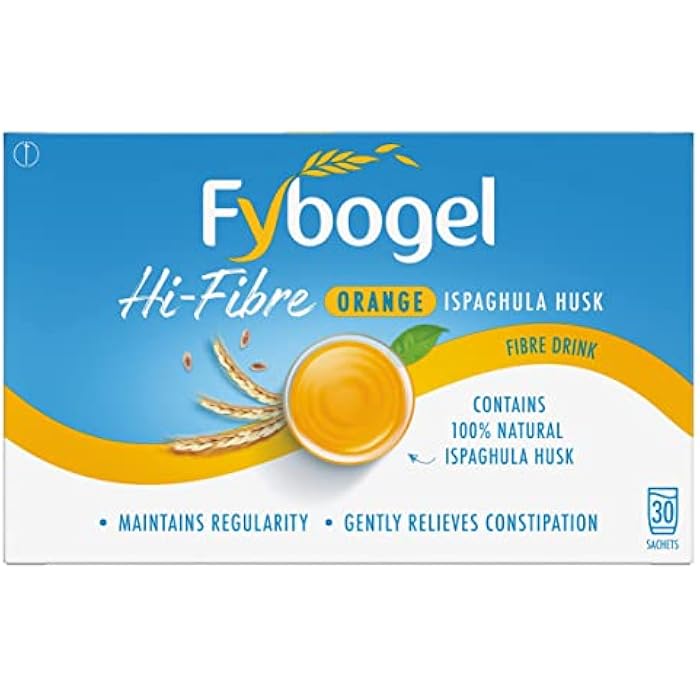 Fybogel Hi Fibre Sachets Orange Flavour 30 - Image 1