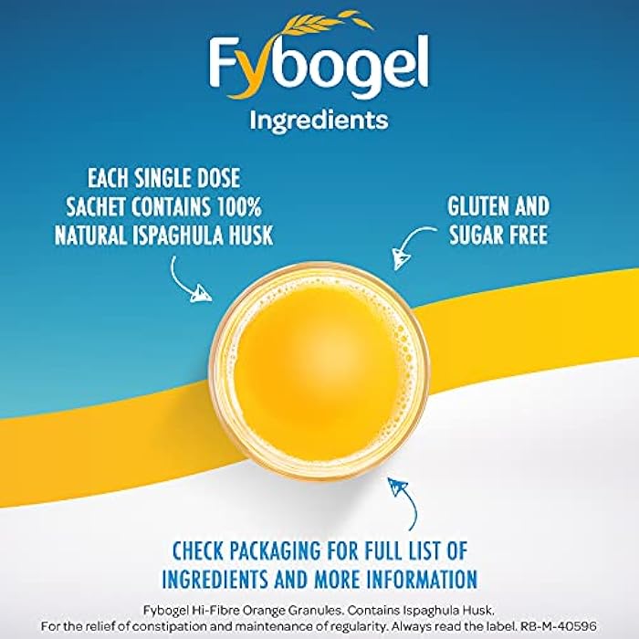 Fybogel Hi Fibre Sachets Orange Flavour 30 - Image 3