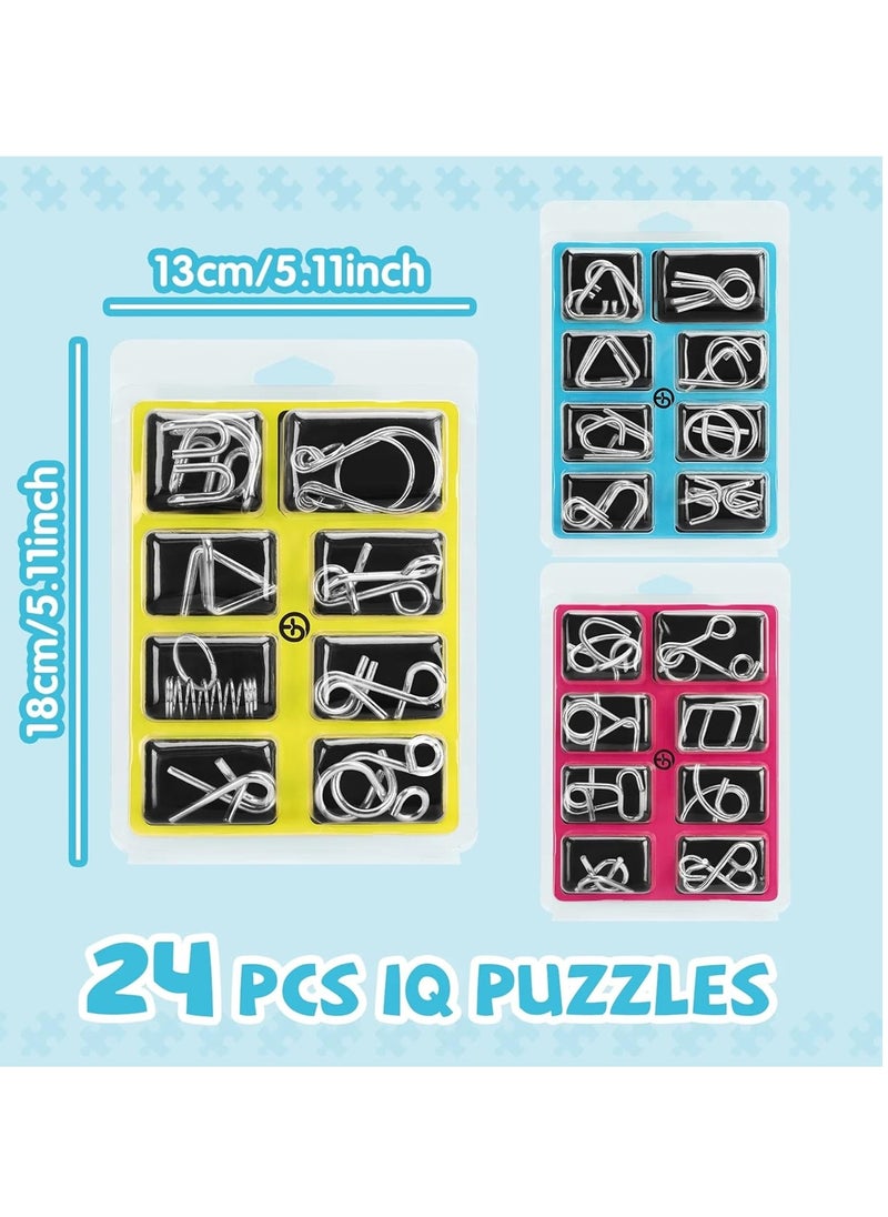 MAGIC VAULT Brain Puzzle IQ Toys for Kids Age 4-12, Metal Wire Puzzles, Brain Teasers for 5-7 Year Olds, Mind Game IQ Test Toy, Magic Trick Puzzle for 8-11 Year Old Boys & Girls, Educational Toys  - Image 2