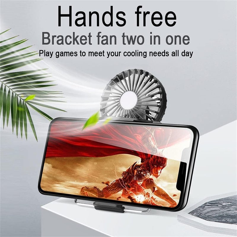 Portable Phone Cooling Fan Multi-Functional Mobile Phone Fan Game Controller Cooler(D) - Image 4
