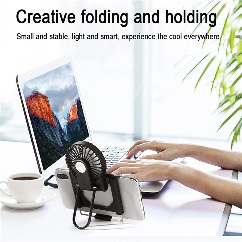 Portable Phone Cooling Fan Multi-Functional Mobile Phone Fan Game Controller Cooler(D) - Image 3