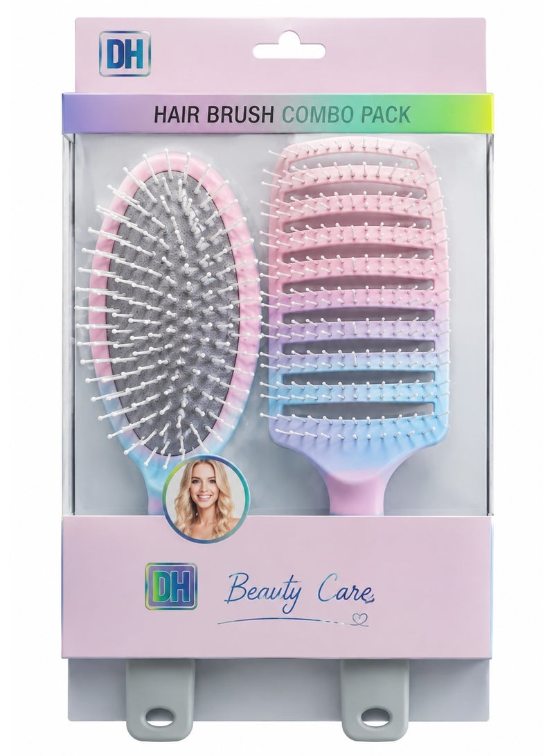 pack of 2 hair brush