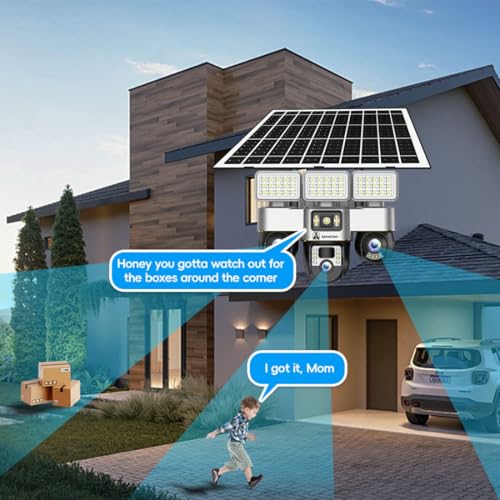 ApnaCam 15MP 4G Solar 3lens PTZ Camera Full HD Waterproof, Color Night Vision Outdoor Security Camera - Image 4