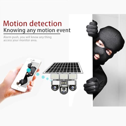 ApnaCam 15MP 4G Solar 3lens PTZ Camera Full HD Waterproof, Color Night Vision Outdoor Security Camera - Image 5