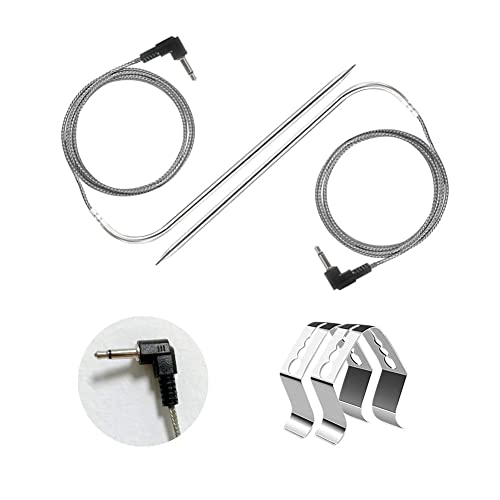 YAOAWE Meat Probe Replacement for Pit Boss Pellet Grills and Smokers, Waterproof 3.5 mm Plug Thermometer Meat Probe, Accessories for Pit Boss - Image 1