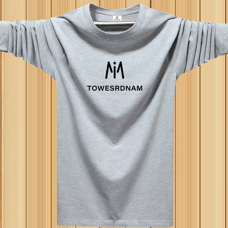 Long-Sleeve T-Shirt For Men 2026 New Trendy Base Shirt Autumn Clothing Loose Sweatshirt For Men - Image 5