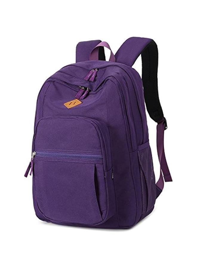 Classical Basic Travel Backpack For School Water Resistant Bookbag - Image 1
