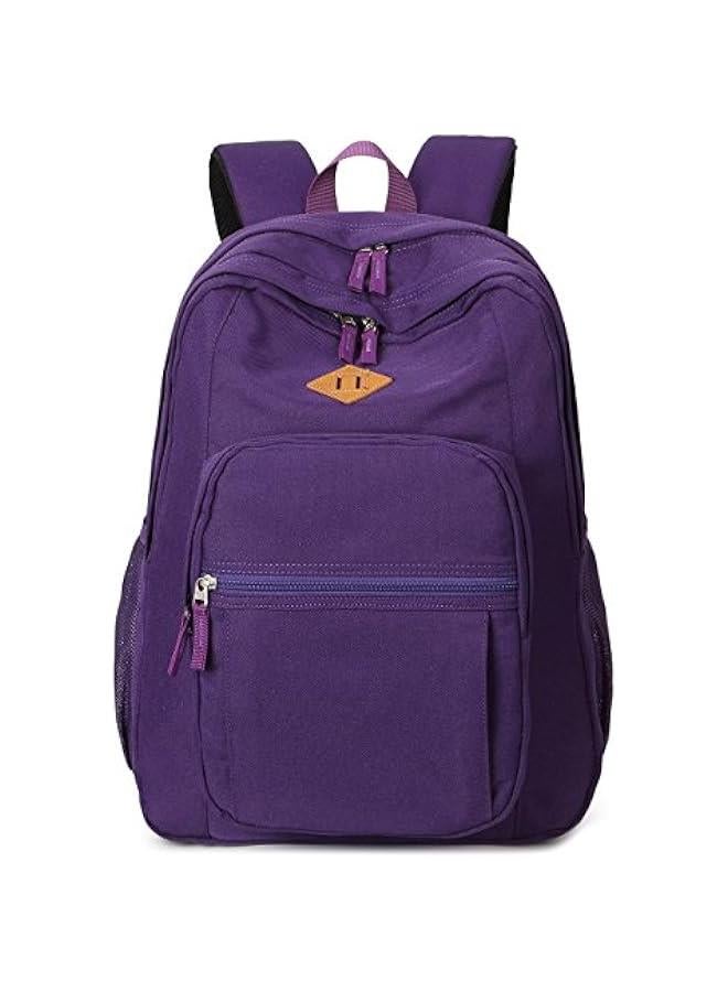 Classical Basic Travel Backpack For School Water Resistant Bookbag - Image 2