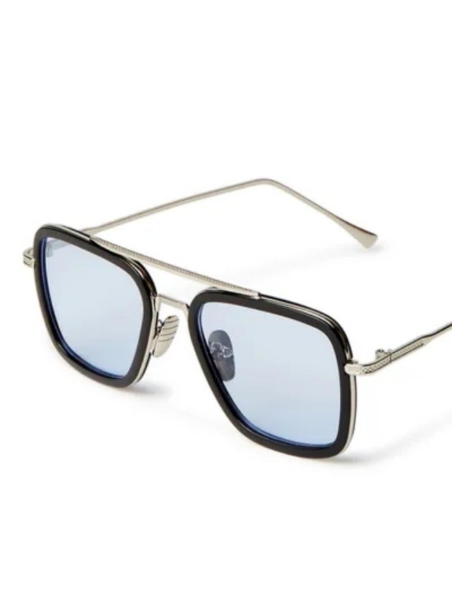 عام نظارة شمسية كلاسيكية بعدسات واقية من الأشعة فوق البنفسجية - مقاس العدسة: 56 مم - Image 1