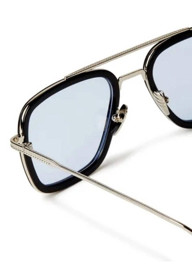 عام نظارة شمسية كلاسيكية بعدسات واقية من الأشعة فوق البنفسجية - مقاس العدسة: 56 مم - Image 2