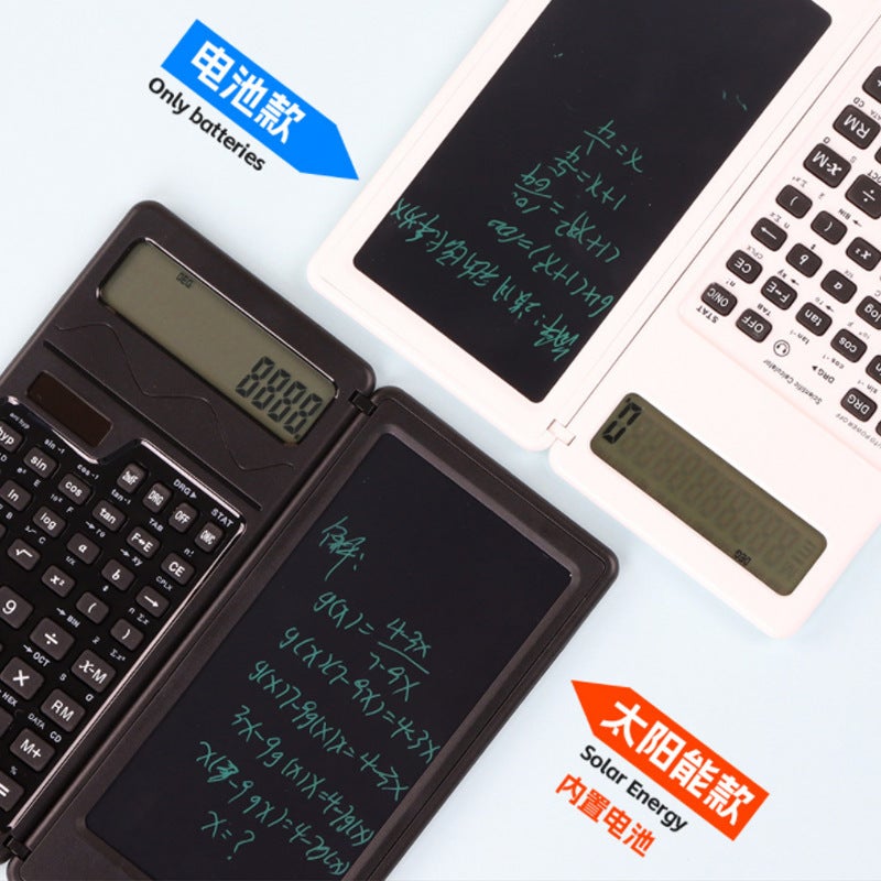 Cross-border mini calculator handwriting board students portable learning business office science function computer electronic board - Image 4