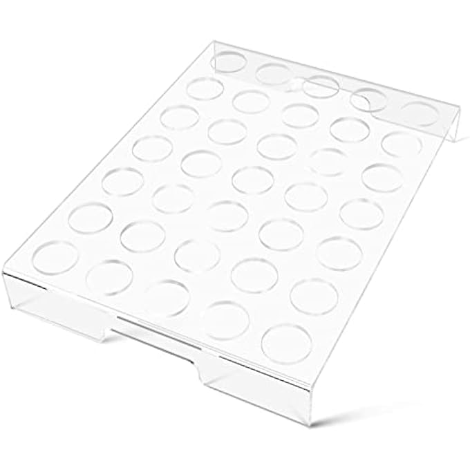 Shikha Flat Countertop Coffee Pod Holder K Cup Organizer Tray - Image 4